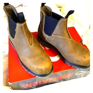 Steal toe wolverine women’s boots